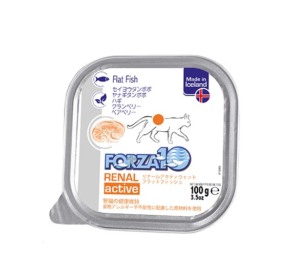 FORZA10 （猫用）腎臓ケア療法食 リナール・アクティウェット ラム